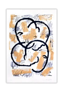 Rafael Canogar - Sin titulo - RC-181